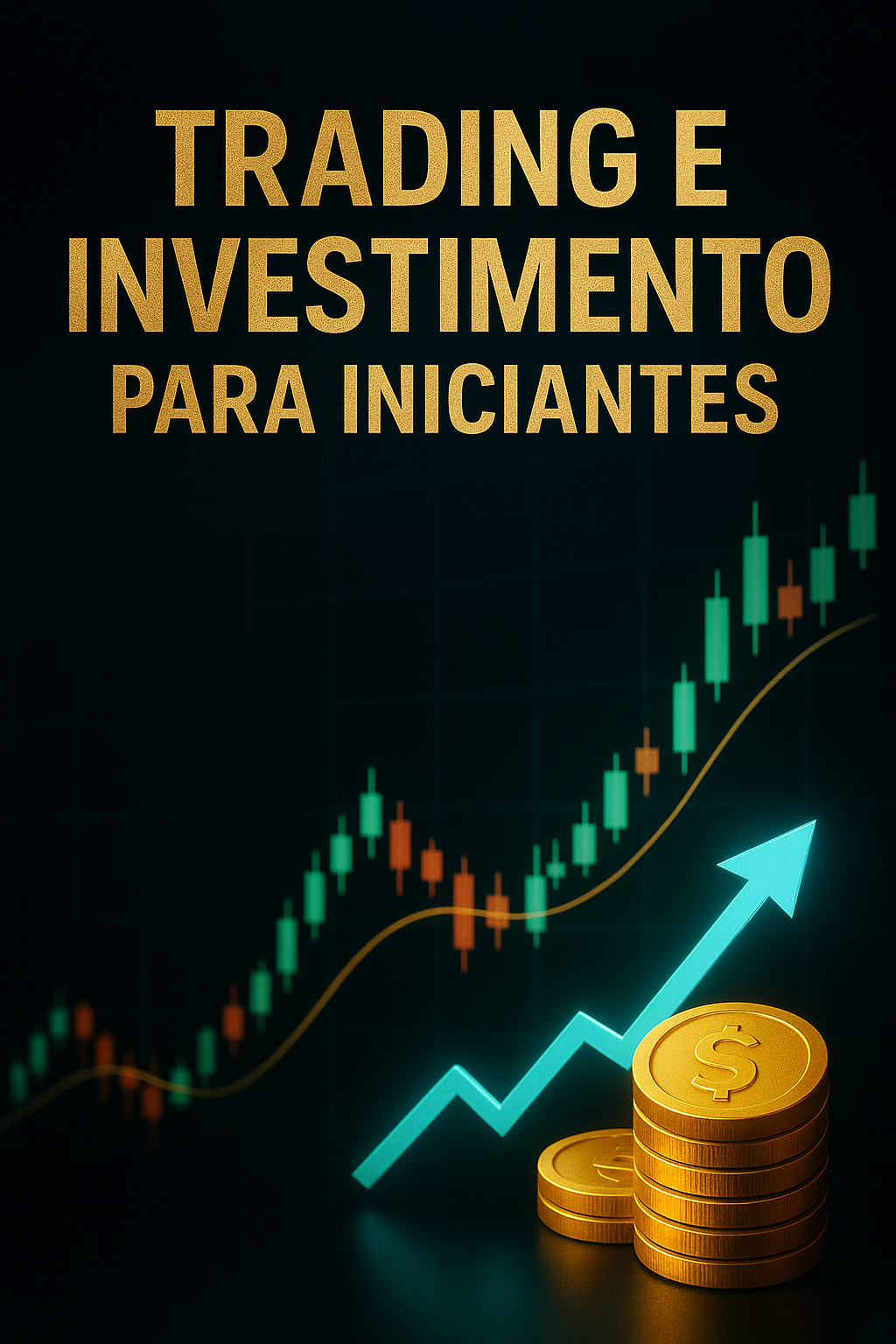 Capa do Ebook Trading & Investimentos para Iniciantes